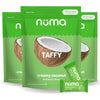 Numa Foods Creamy Coconut Taffy Candy - Dairy Free, Low Sugar Candy - Low Calorie & All Natural Chewy Snack With Real Mct-Rich C