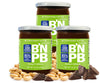Better’n Peanut Butter Low Fat Chocolate Peanut Butter Spread, Creamy, Gluten Free, Dairy Free, Pack of 3, 16 oz Glass Jars