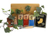 Gift Basket Village: Sweet Home Sampler - Gourmet Cheese & Cracker Cutting Board Set