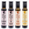 Balsamic Vinegar Combo Gift Set 4 Pack (100Ml Each): Blackberry, Fig, Peach, White Lemon