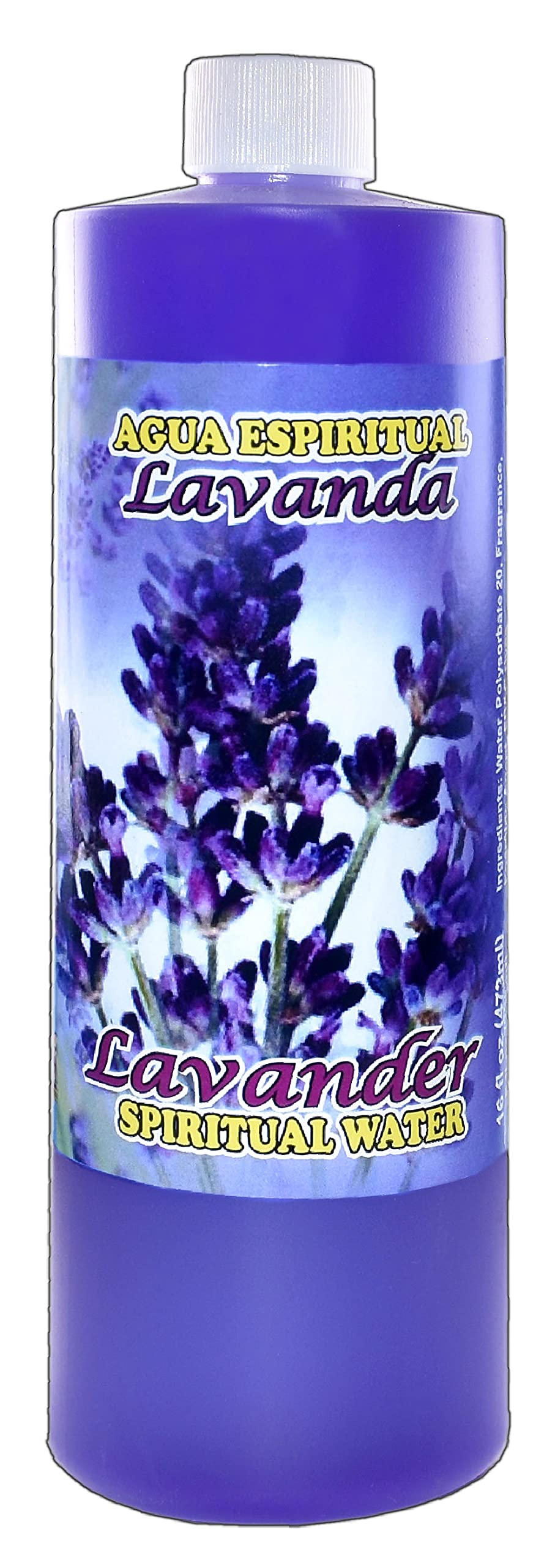MISTIC 1 BOTTLE LAVENDER SPIRITUAL WATER-LAVANDA AGUA ESPIRITUAL 16OZ - MAGICK PAGAN