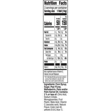 Fruit Roll-Ups Strawberry Sensation 3 CT