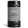 Tea Forte Lemon Sorbetti Organic Green Tea, Loose Tea Canister Makes 35-50 Cups, 1.76 Ounces