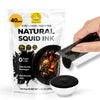 (5g x 40 Pack) Black Hut Squid Ink, Food Coloring Tinta Calamari for Rice Noodles Pasta Spaghetti Risotto, Cuttlefish Ink for Ba