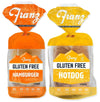 Franz Bakery Gluten Free Hamburger and Hot Dog Bun - 2 Pack (2 x 12oz)