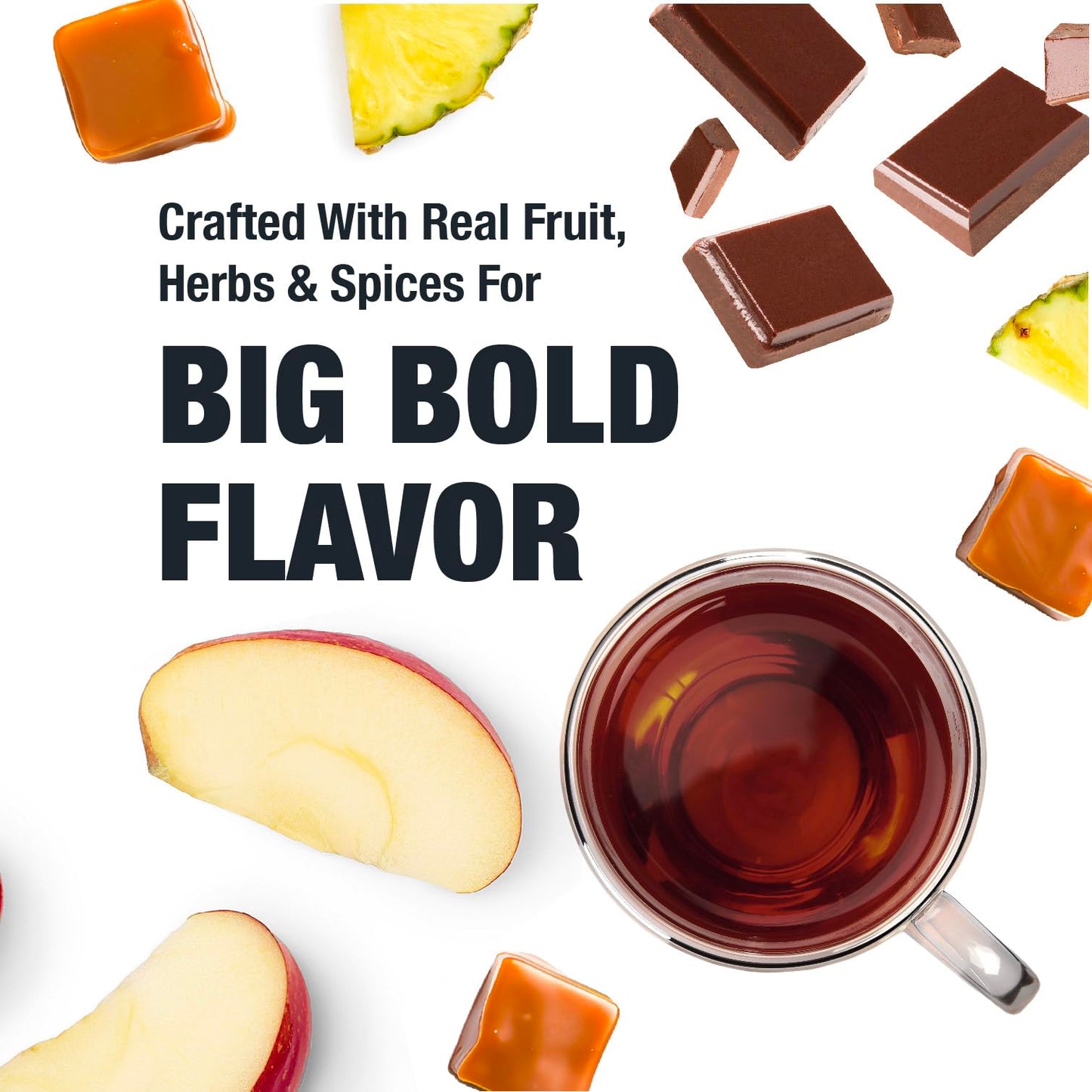 Tiesta Tea - Brownie Batter - Chocolate Caramel Herbal Tea - Loose Leaf Tea Blend - Non-Caffeinated Herbal Tea - Make Hot Or Ice