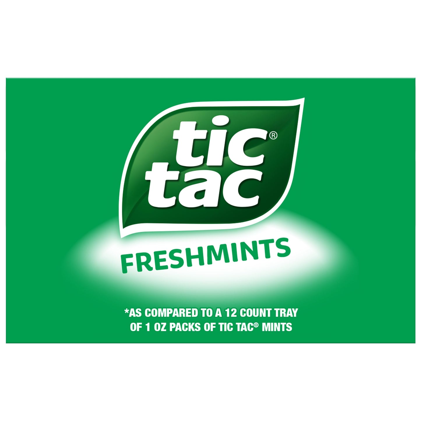 Tic Tac Freshmint Breath Mints, Bulk 12 Pack, On-The-Go Refreshment, 1.7 Oz Each