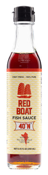 Red Boat Vietnamese Extra Virgin Fish Sauce Bottle, 8.45 Ounce