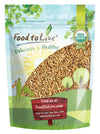Food to Live Organic Oat Groats, 1 Pound - 100% Whole Grain, Non-GMO Seeds, Kosher, Raw, Non-Irradiated, Vegan, Bulk, Low Glycem