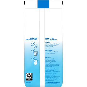 Dunkin' Cold Ground Coffee, 10 Ounce (Pack Of 6)