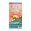 Miracle Tree Moringa Energy Tea - Peach Mint Apricot Flavor, Organic & Non-GMO, 16 Pyramid Sachets