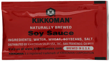 Kikkoman Soy Sauce Packets, 200-Count