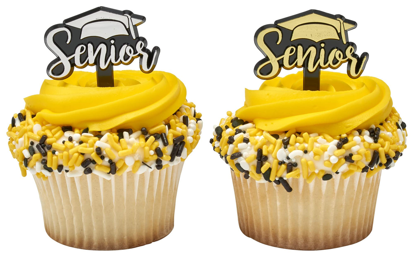 Decopac Yellow Sprinkles | Extra Large 26Oz Pack | Cake Sprinkle Mix, Fancy Sprinkles For Cake Decorating, Handheld Container, Candy Sprinkles, Cake Sprinkles - Yellow