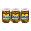 Best Maid Pickles - 9-Item Assortment of Dill, Sweet, Bread & Butter, Okra, and Specialty - 3 or 6 Packs (3 Pack, Bread & Butter