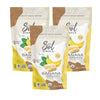 SOL SIMPLE Regenerative Organic Certified, Dried Banana | 3oz Snack Pack (3 Bags Total) | Dried Fruit | Vegan | Non-GMO | No Add