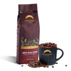 KONA EARTH - Premium, 100% Kona Coffee, Dark Roast, Farm-Fresh Whole Coffee Beans, Micro-Batch-Roasted, 1 lb., Pack of 1
