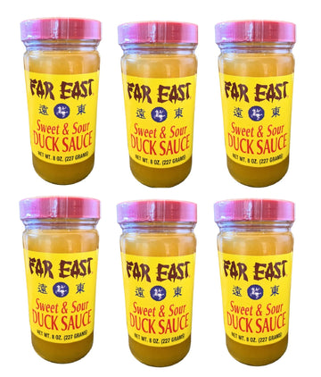 Sweet & Sour Sauce - 8 Ounce Jar of Chinese Duck Sauce Authentic Asian Sauces (6-pack)