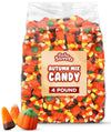 Bulk Autumn Mix Candy 4 Pound Bag - Assorted Fall Flavors Classic & Harvest Candy Corn Pumpkin Shaped Halloween Candies Variety For Halloween Parties Buffets and