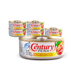 Century Tuna Premium Flaked Light Tuna In Oil - Six (6) 5 Oz. Cans - 100% Hand-Flaked (Not Machine-Processed), Slow-Cooked Tuna;