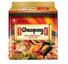 Case Set - Champong Spicy Seafood Instant Noodles - 4 Goi Mi Do Bien Cay Champong - 4.58 Oz per Bag x 4 Bags per Order - Product