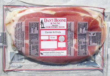 Dan'L Boone Country Ham 3-12Oz Pkgs (2 1/4 Lbs) With Red Eye Gravy Sample