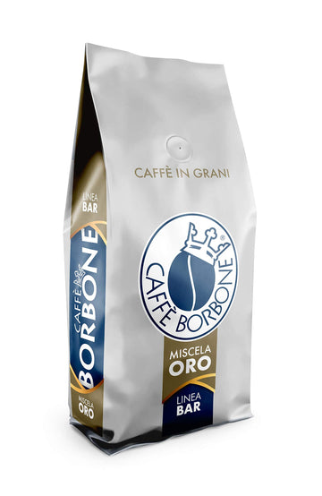 Caffe Borbone Whole Bean Coffee, Medium-Dark Roast, Gold Blend, Authentic Italian Coffee, 2.2 Lb Bag (Pack Of 2)