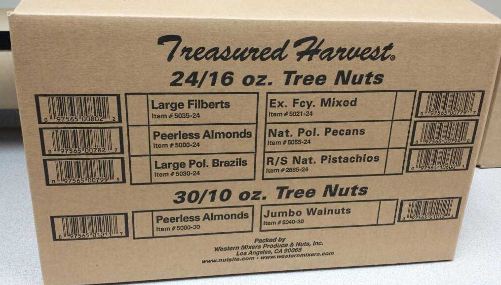 In Shell Hazelnuts (Filberts) - 24/16 Oz. Bags