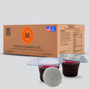 PACK IT HUB Communion Cups and Wafer Set - 500 Count - Plastic - Transparent - Pre-filled with Grape Juice