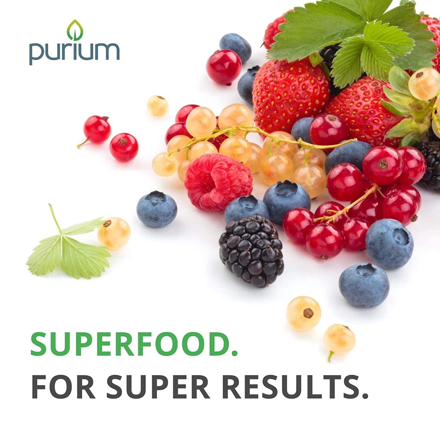 Purium Power Shake Vegan Meal Replacement Gluten Free, Apple Berry Flavor, 1065 G
