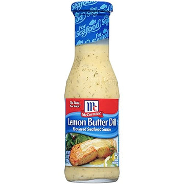 Mccormick Golden Dipt Lemon Butter Dill Flavored Seafood Sauce, 8.4 Oz