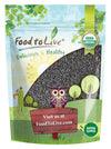 Food To Live Organic Black Sesame Seeds, 2 Pounds Non-Gmo, Raw Unhulled Kala Til Seeds, Unroasted, Kosher, Vegan, Bulk. Good Source Of Calcium, Iron And Dietary Fiber. For Sesame And Tahini Paste.
