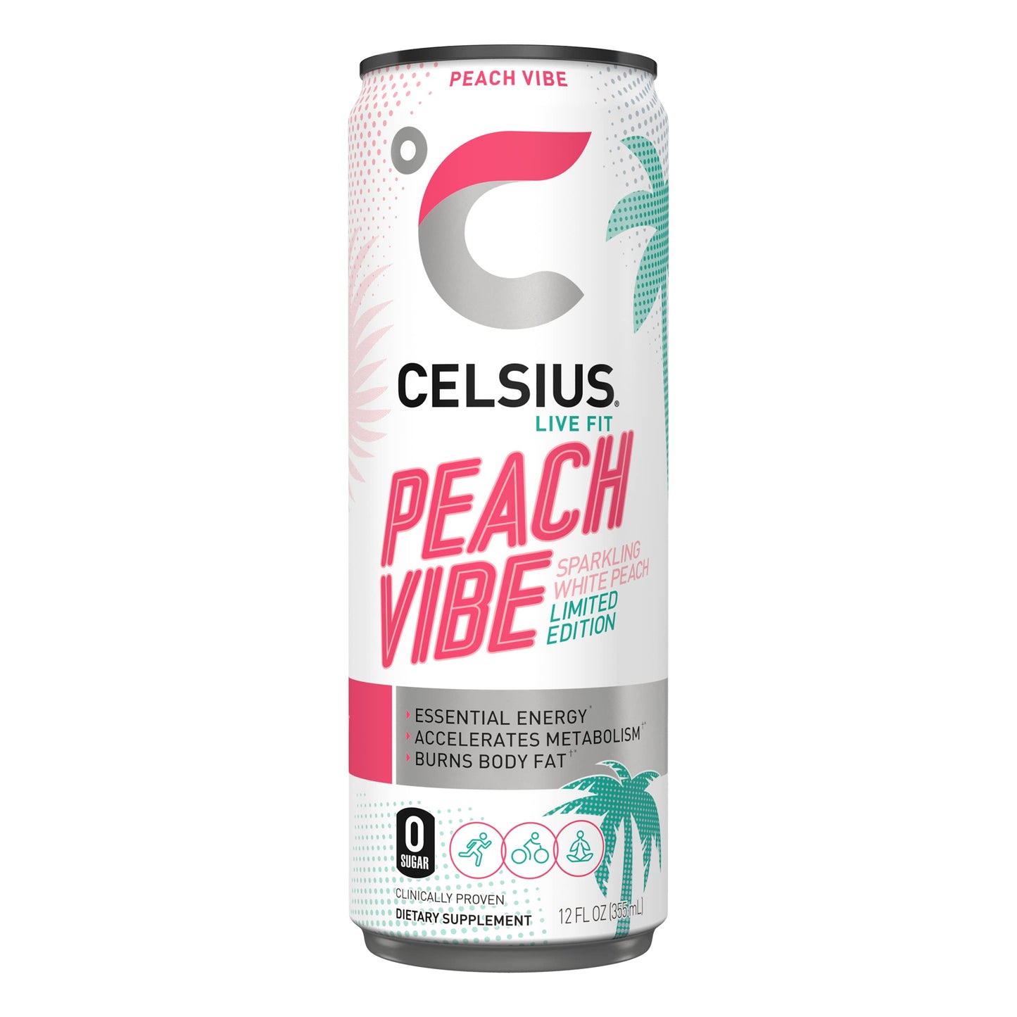 Celsius Essential Energy Drink, What'S Your Vibe Variety Pack 12 Fl Oz (Pack Of 12)