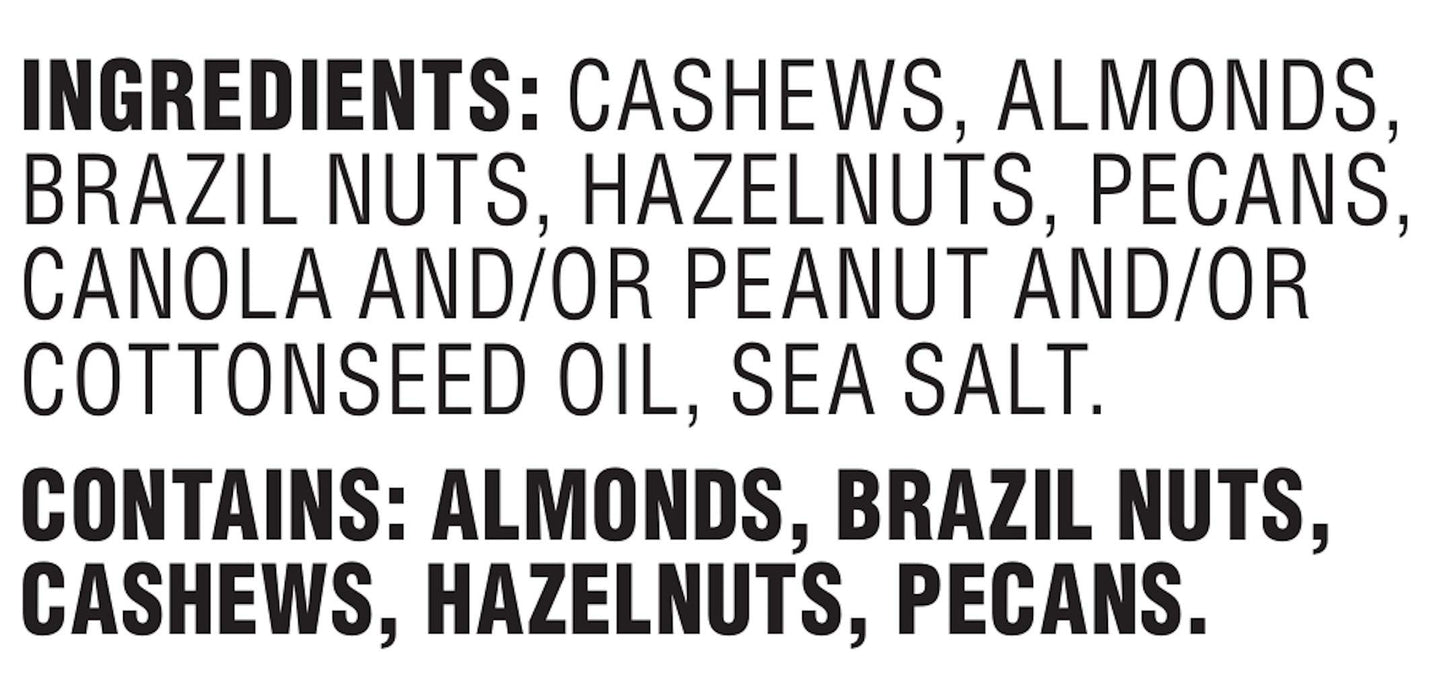 Happy Belly Deluxe Mixed Nuts, 44 oz - Nut Mix, Healthy Snack, No Added Sugar