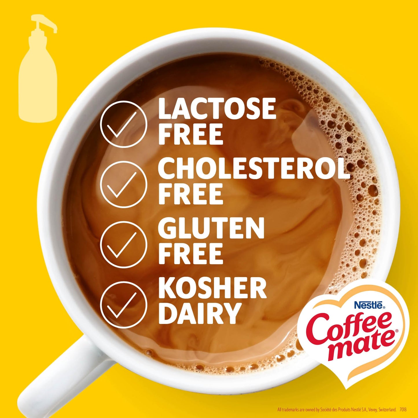 Coffee Mate Abuelita Mexican Style Chocolate Flavored Liquid Creamer Concentrate, 1.5 Liter Pump Bottle