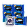 OREO Flavored 4- Pack of Dark Chocolate Sandwich Cookies, Family Size Pouch 17 oz + 1 Freebie by Lavinia Essentials