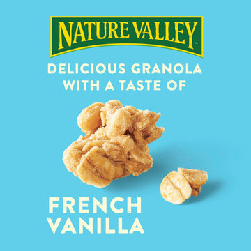 Nature Valley Protein Granola, French Vanilla Flavored, Resealable Bag, 11 oz