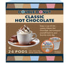 Double Donut Coffee Hot Chocolate Pods for Keurig K Cups malt-inspired Single Serve Classic Hot Cocoa Pods 24 Count
