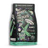 Bones Coffee Company Mint Invaders Whole Coffee Beans Mint Chocolate Chip Flavor, Low Acid Flavored Coffee, Made With Arabica Coffee Beans, Medium Roast Gourmet Coffee (12 Oz)