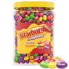 Bulk Jelly Bean Candy Large Bucket - 54oz Assorted Fruity Flavors, Soft, Chewy JellyBeans Bulk Resealable Jar for Easter Baskets