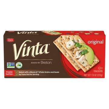 Dare Vinta Original Crackers, Zero Trans Fat, 7.9 Ounces (Pack Of 12)