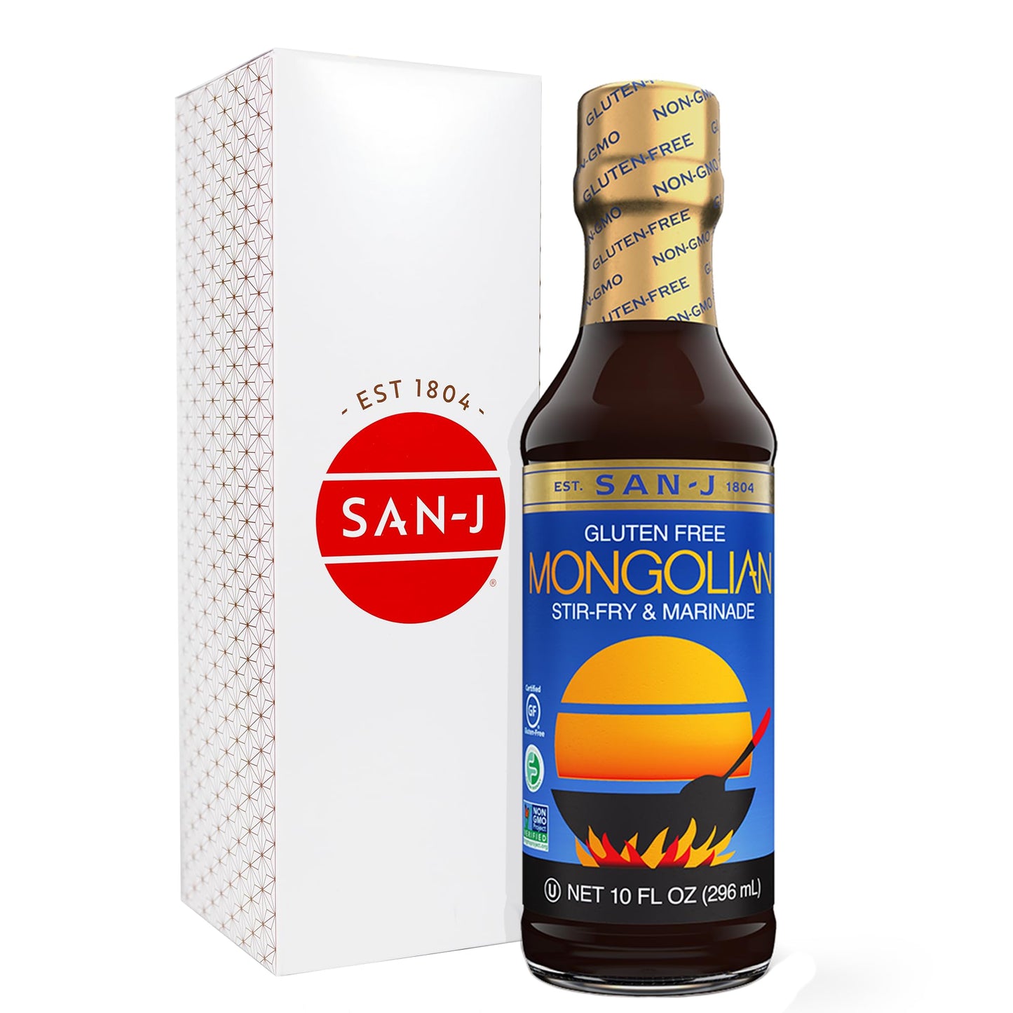 San J International Mongolian Sauce, 10 Fz
