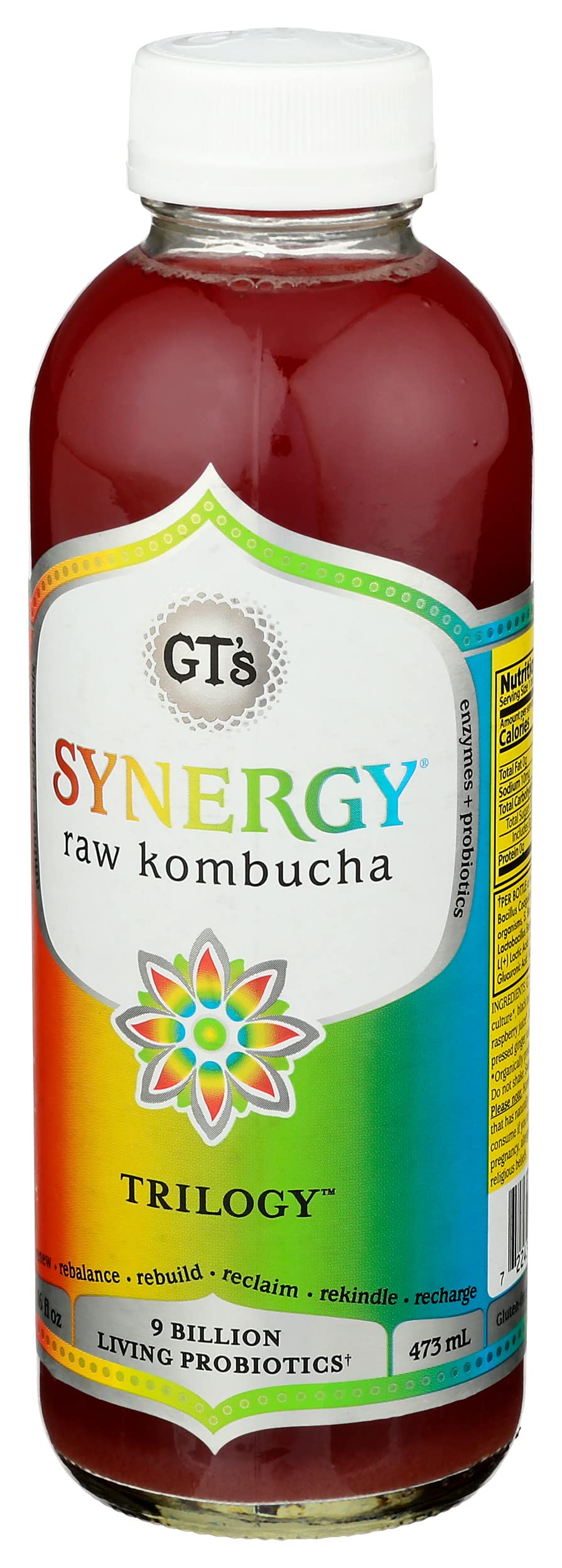 Gt'S Kombucha, Trilogy 16 Fl Oz