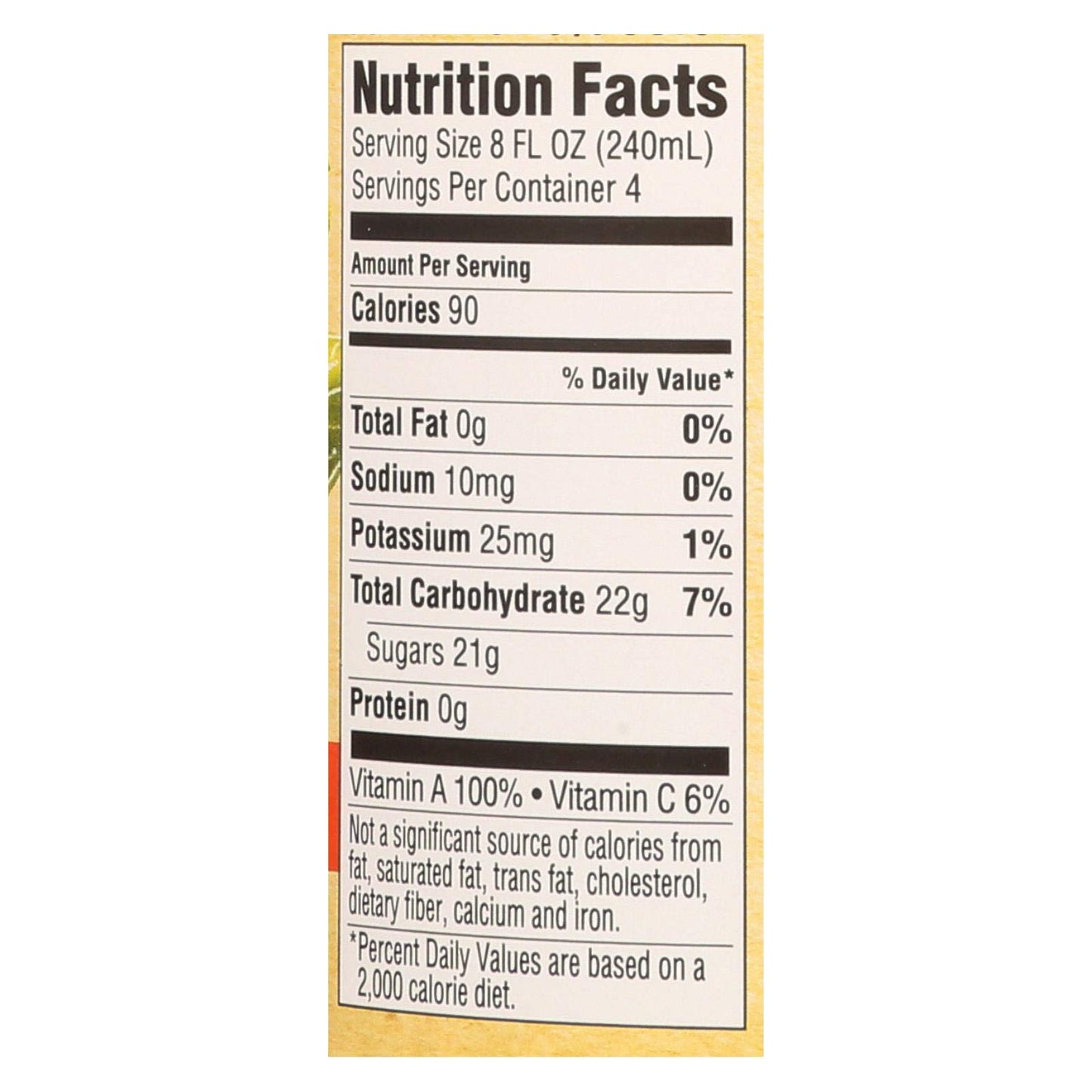 Santa Cruz Organic Mango Lemonade, 32 Ounce - 12 Per Case.