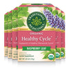 Traditional Medicinals Tea, Organic Healthy Cycle, Supports Healthy Menstrual Cycles, 96 Tea Bags (6 Pack)