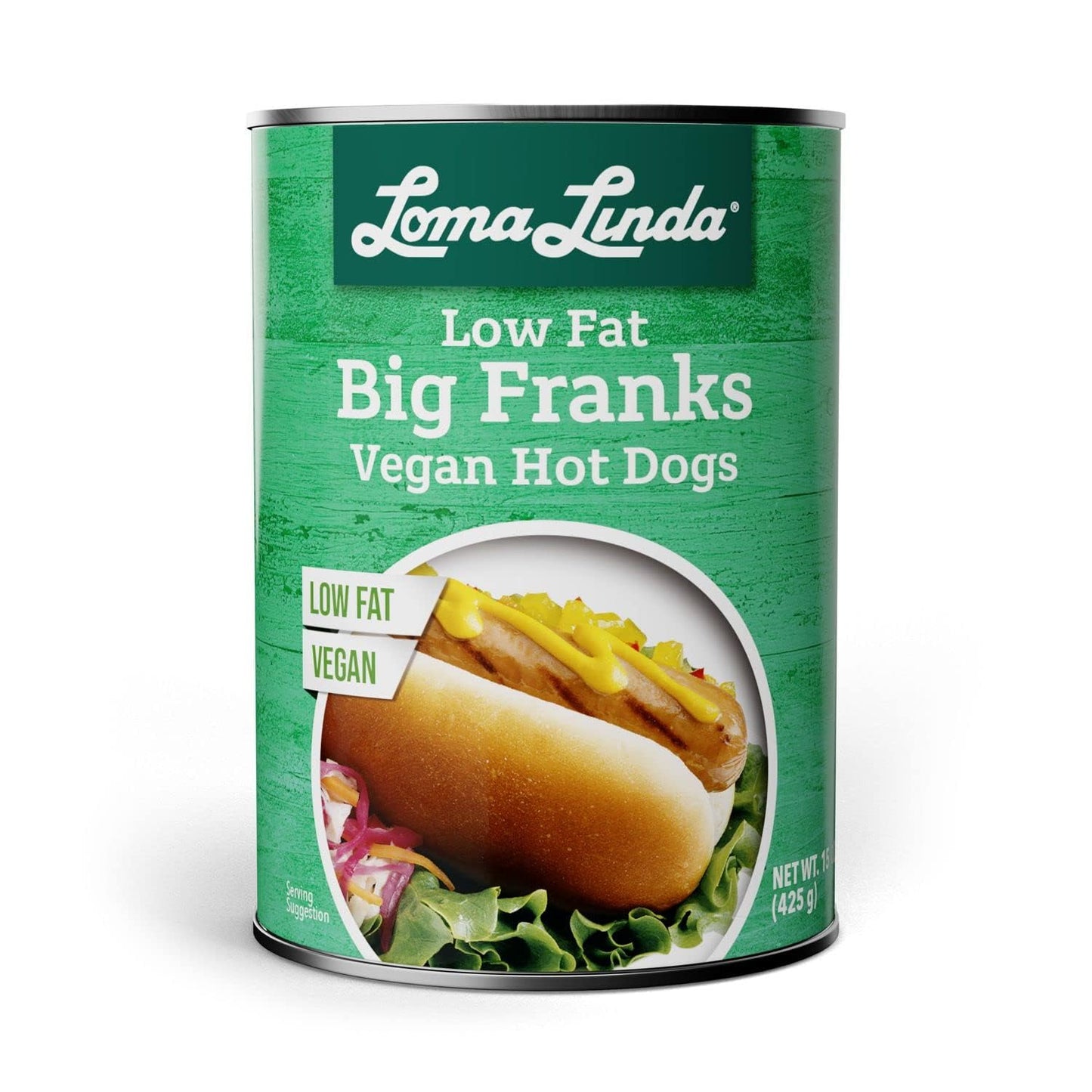 Loma Linda - Plant-Based Meats (Big Franks, Low Fat (15 oz.), 12 Pack)