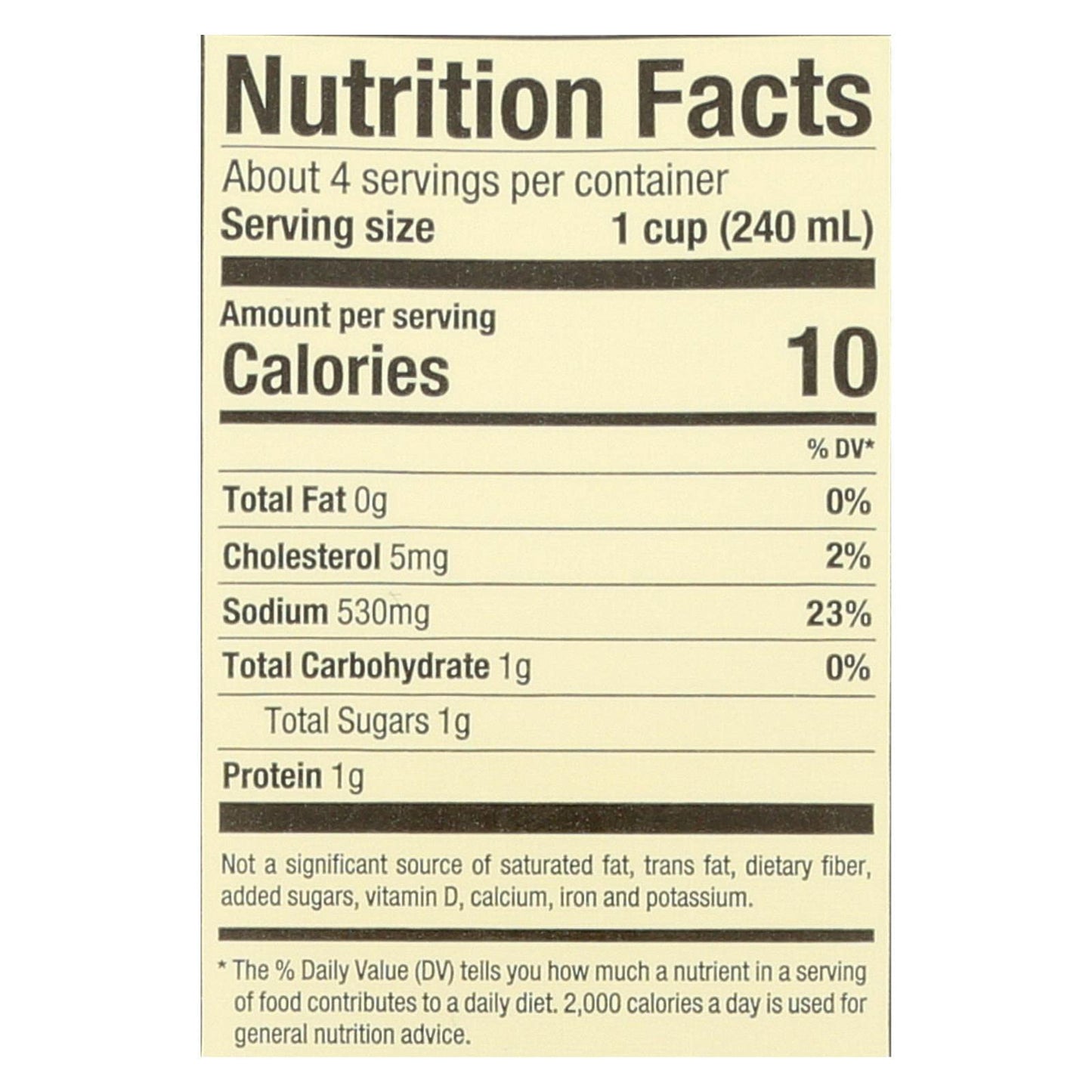 Pacific Natural Chicken Broth (12x32 Oz)