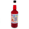 Hypothermias Fruit Punch Snow Cone Syrup - 32 Fl Oz, Made with 100% Pure Cane Sugar, No Corn Syrup, Ready to Use