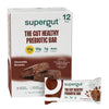 Supergut Glp-1 Boosting Prebiotic Bars, Chocolate Brownie - Gut Healthy Protein Snacks & Breakfast Bars - Keto-Friendly Meal Replacement Energy Bars (12 Count)