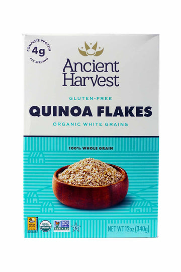 Ancient Harvest Quinoa Flakes Organic Gluten Free 12 Oz (Pack Of 3)