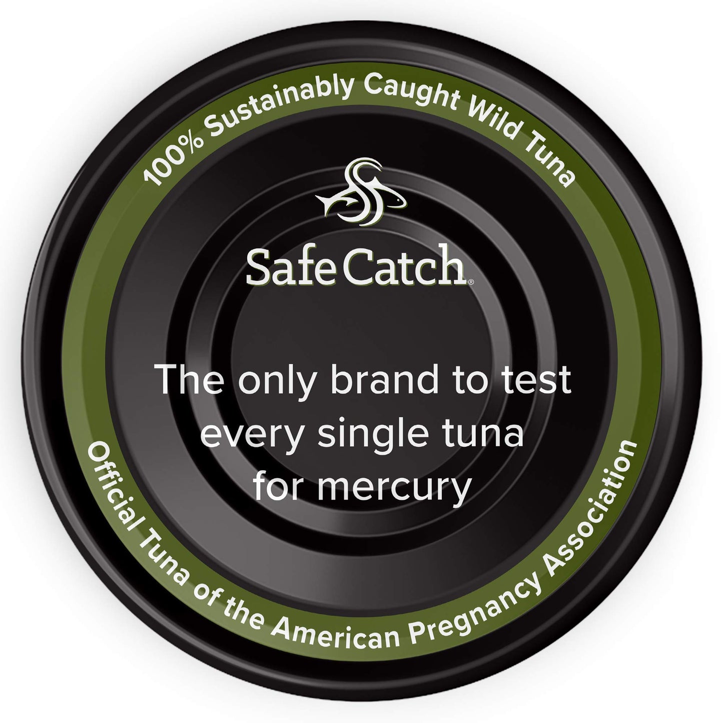 Safe Catch Wild Ahi Yellowfin Tuna Fish Canned, Wild Caught, Lowest Mercury, Lean Protein, Omega 3, Gluten-Free, Kosher, in Avoc